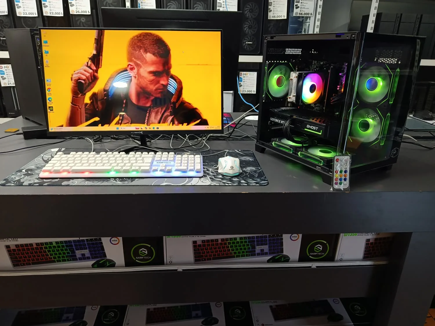 SIFIR RYZEN 7 5700X İŞLEMCİ 16 GB RMA 8 GB RTX 5060 1 TB SSD PC